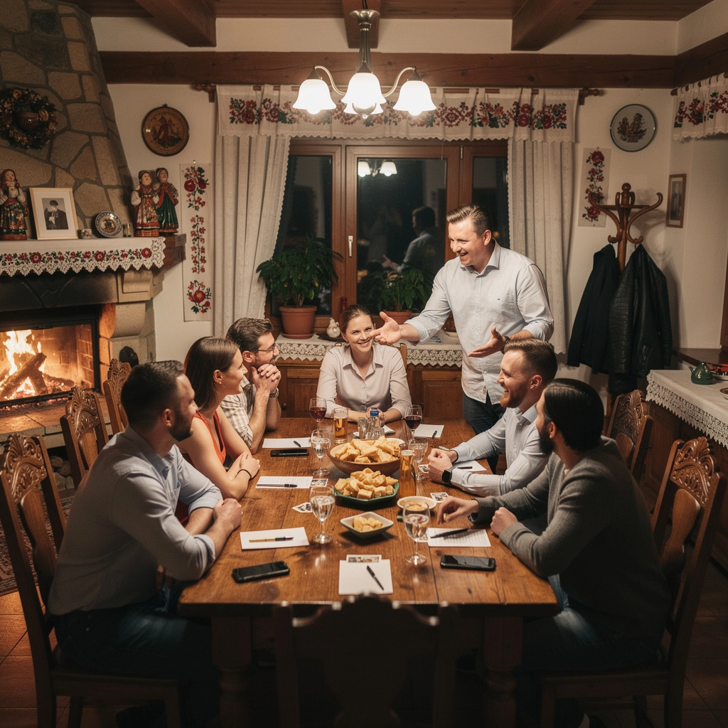 Professional team collaboration